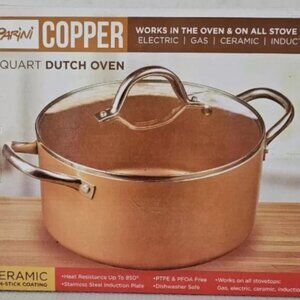 Parini 5-Quart Die Cast Aluminium Copper Ceramic Nonstick Dutch Oven (Brand New)